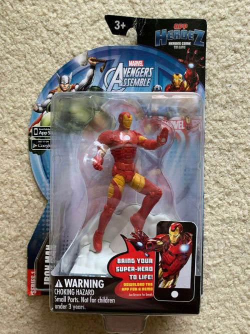 Marvel Avengers Assemble IRON MAN ACTION FIGURE - APP Heroez Heroes Come To Life