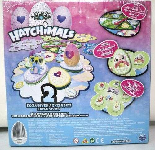 Hatchimals - Hatchy Matchy Game with Two Exclusive Colleggtibles - Memory Game