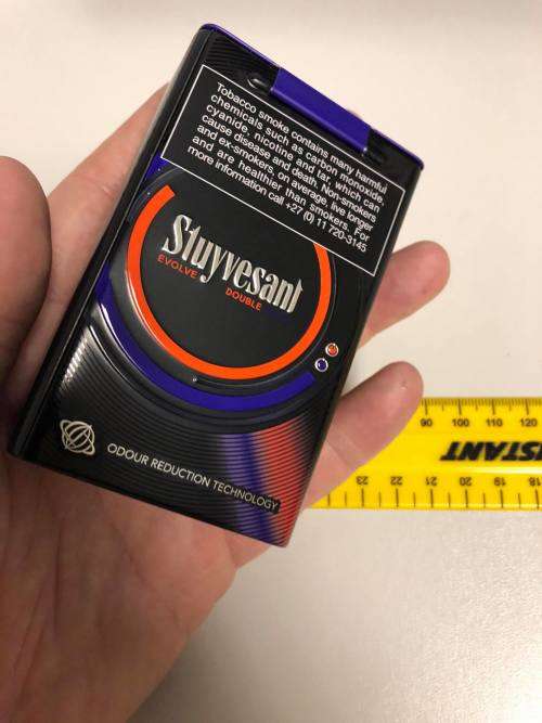 Peter Stuyvesant Evolve Double Pulse Cigarette Tin - COLLECTABLE