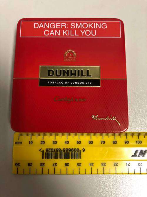 Dunhill Courtleigh Blend Cigarette Tin - COLLECTABLE