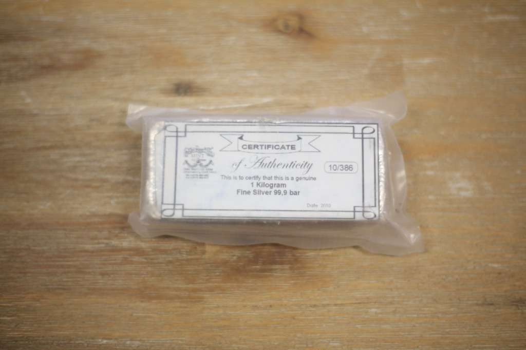 1 Kg GRC Mint Silver Bullion Bar