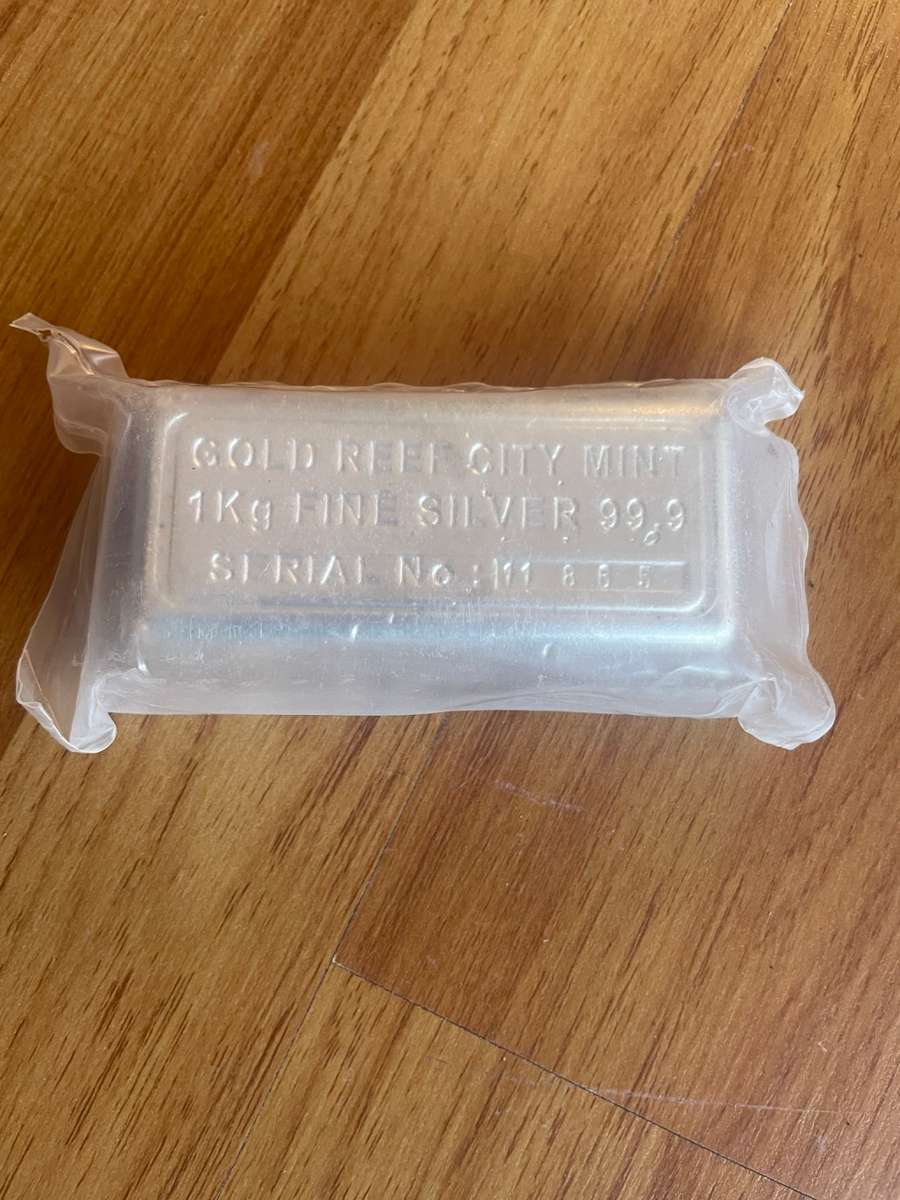 1 Kg GRC Mint Silver Bullion Bar
