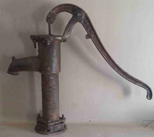 Well/bore hole pump. Really old