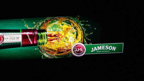 Jameson pub,bar, man cave,  advert light box . LED.                 bd2