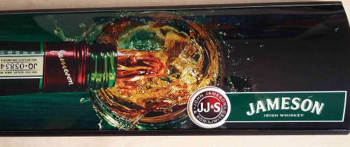 Jameson pub,bar, man cave,  advert light box . LED.                 bd2