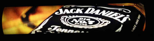 Jack Damiel's pub,bar, man cave,  advert light box . LED.                 bd2
