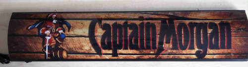 Captain Morgan  pub,bar, man cave,  advert light box . LED.                 bd2