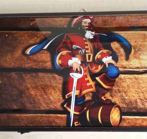 Captain Morgan  pub,bar, man cave,  advert light box . LED.                 bd2