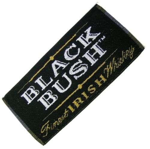 Bar towel. Black Bush