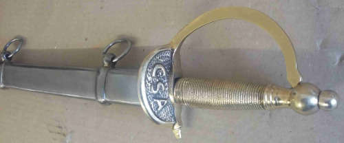 Sword, . Confederate CSA NCO sabre. Replica.