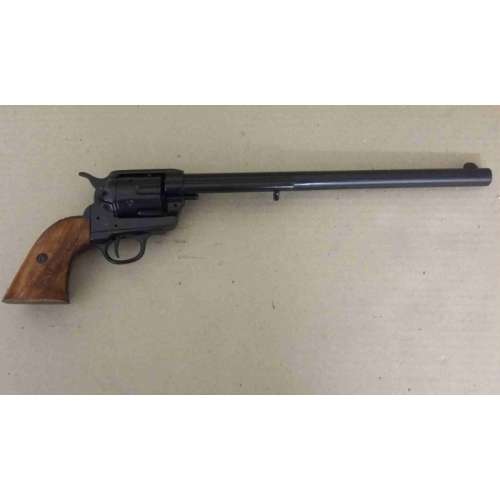 Colt .45 caliber Peacemaker revolver 12`, USA 1873. Non functional Replica pistol