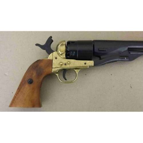 American Civil War Army revolver replica, designed by S. Colt, USA 1860            pistol
