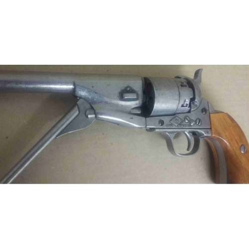 American Civil War Army revolver. Non functional replica, designed by S. Colt, USA 1860 pistol