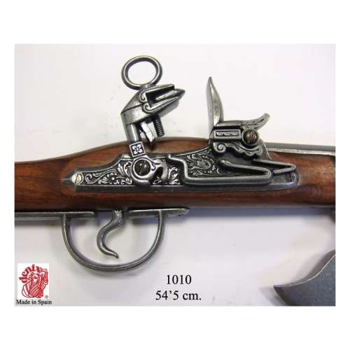 Axe-pistol, Germany 17th. C. Non functional replica         pistol