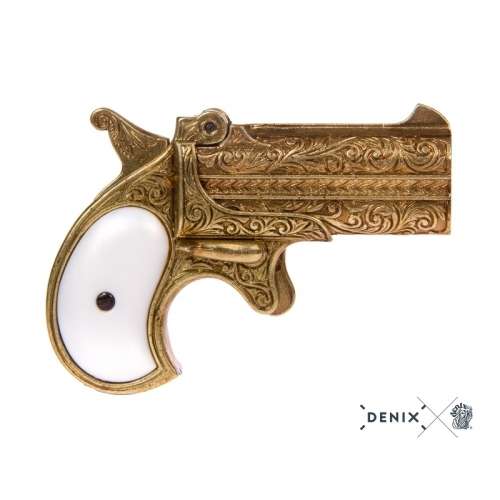 Derringer pistol. Non functional replica pistol