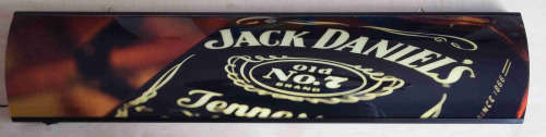Jack Damiel's pub,bar, man cave,  advert light box . LED.                 bd2