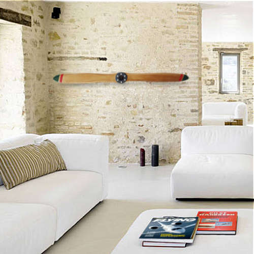 Propeller. Biplane propeller replica