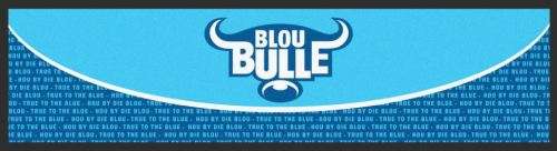 Blou Bulle bar runner, bar mat, wetstop                                       bw7