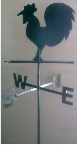 Weathervane cockerel