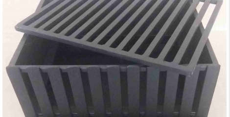 Fireplace grids 48 x 25cm & 30 x 28cm