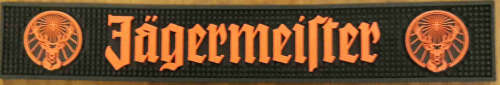 Jagermeister bar mat / wetstop PVC hedgehog.