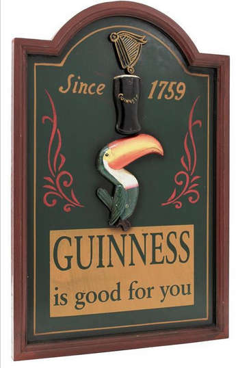 Guinness wall plaque