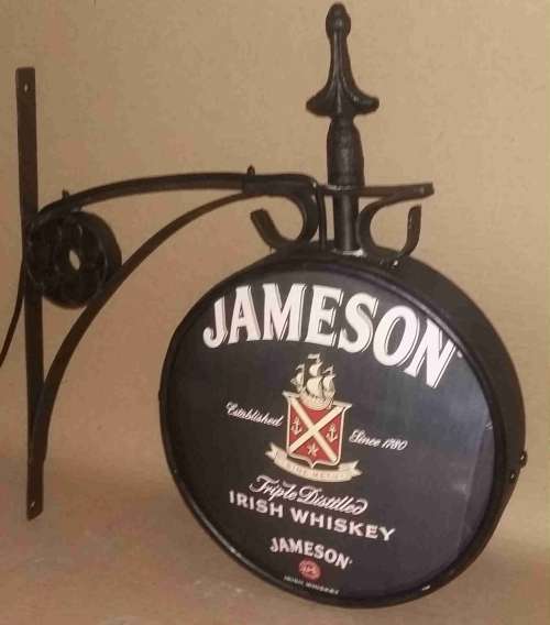 Jameson Pub /bar/ man cave / garage / double sided advert light. LED.