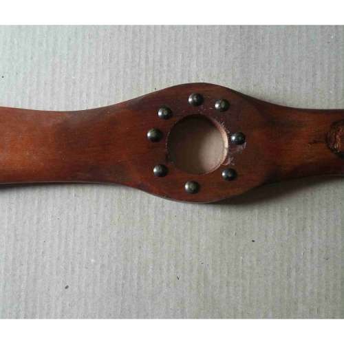 Propeller.  Imported Biplane wooden propeller replica.