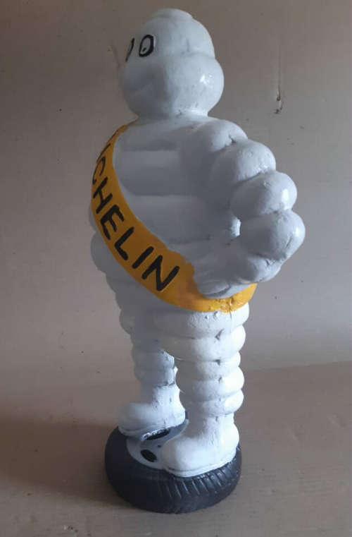 Michelin cast iron Man/ statue .