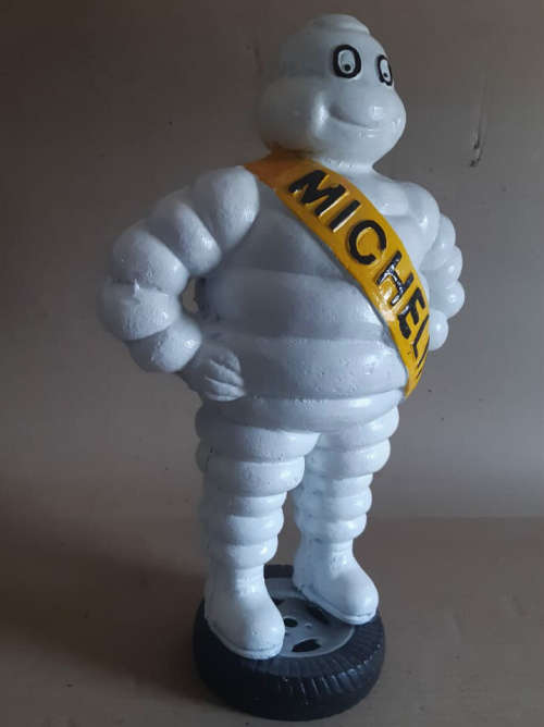 Michelin cast iron Man/ statue .