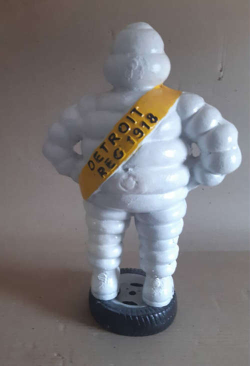 Michelin cast iron Man/ statue .