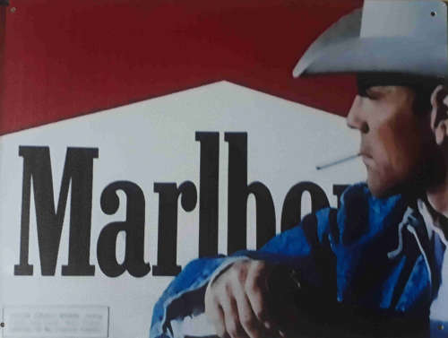 Marlboro metal sign