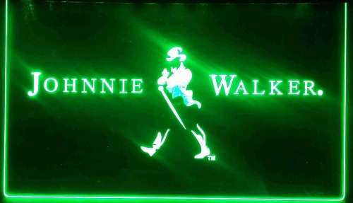 Johnnie Walker neon electric bar sign