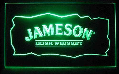 Jameson neon electric bar sign