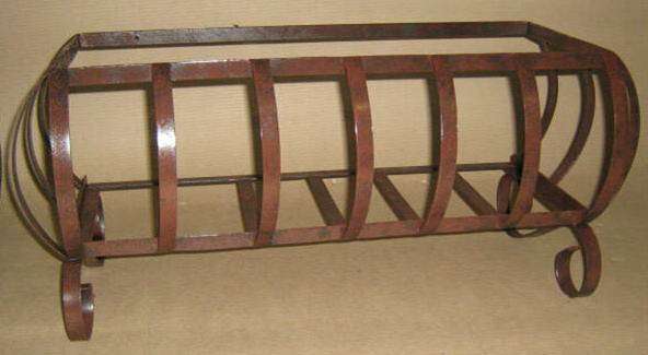 Garden Tuscany wrought iron window box cradle