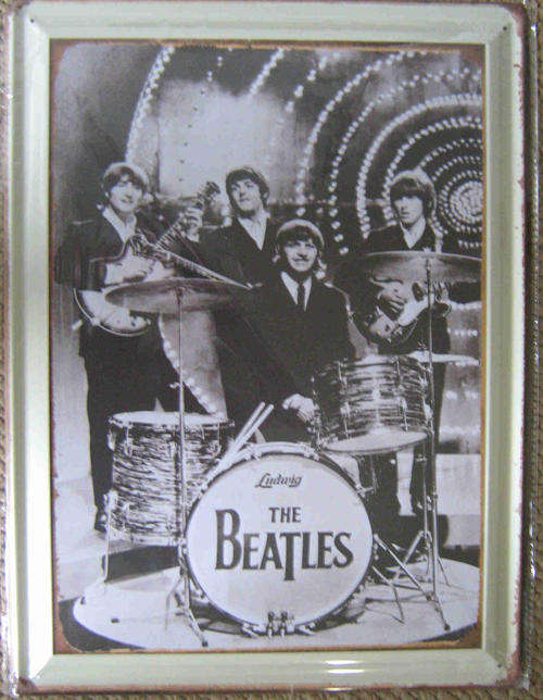 Beatles Vintage style  metal sign