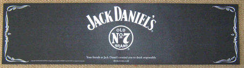 Jack Daniel's Bar Runner, very rare