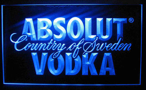 Absolut Vodka Neon Bar sign 220v