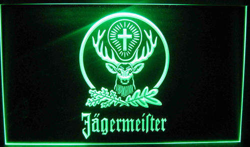 Jagermeister neon sign 220v                                                           bd2