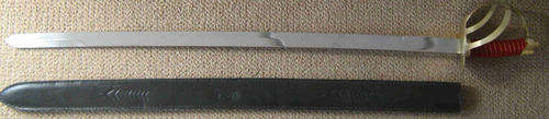 Sward and scabbard. 97cm