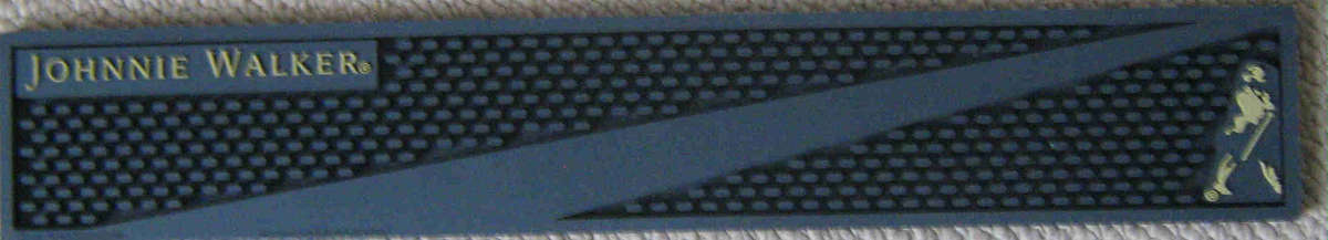 Johnnie Walker pvc bar runner/wetstop                                             bw6