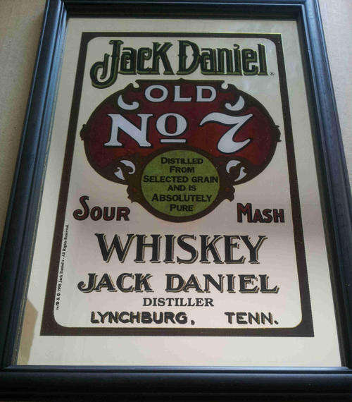 Jack Daniel's pub / bar mirror                                                              bd4