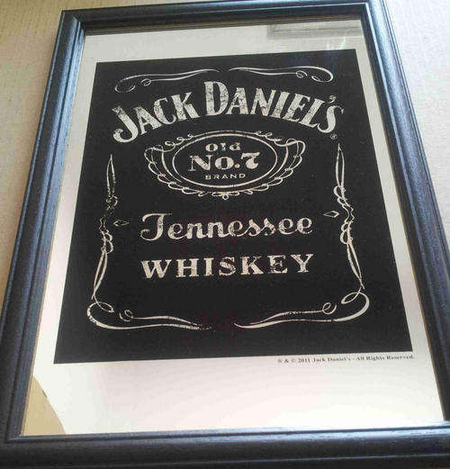 Jack Daniel's pub mirror