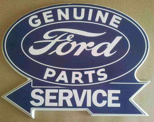 Ford. Genuine Ford parts wood sign, wall plaque