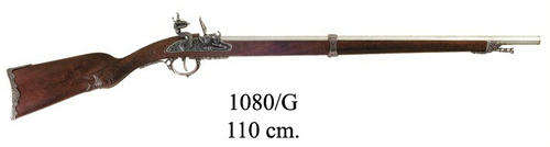 Rifle. French flintlock .Replica non functional          bd12