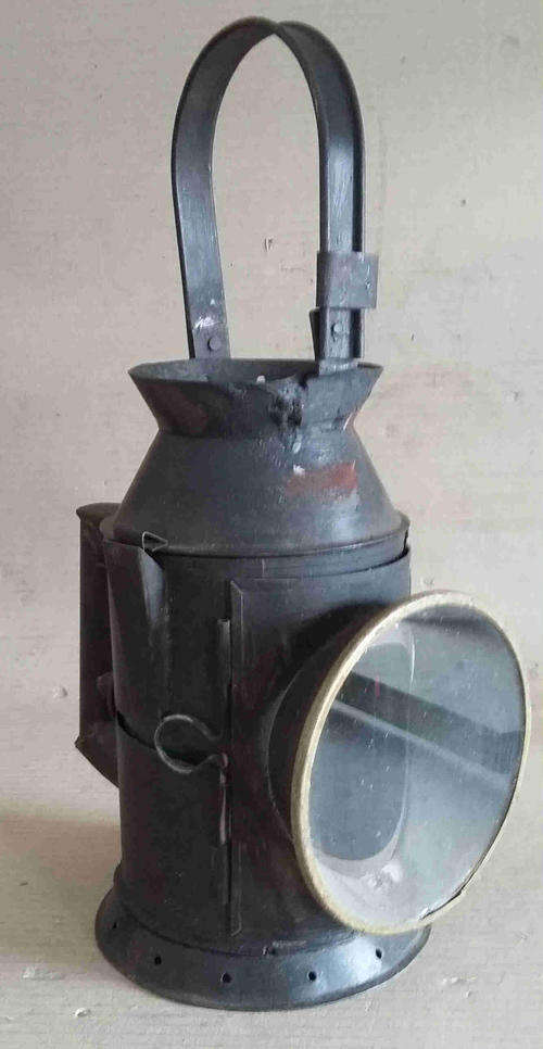 Vintage railway lamp
