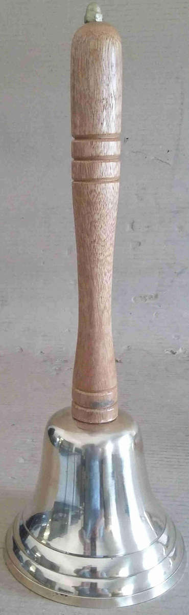 Hand/school bell solid brass                                                      nb2