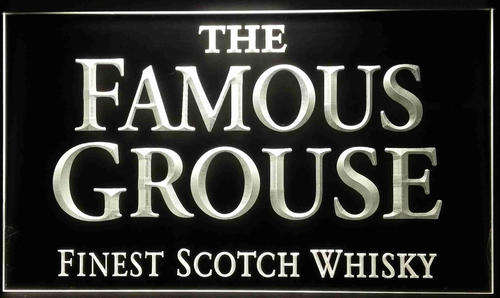 Famous Grouse neon sign. 220v                                                bd2