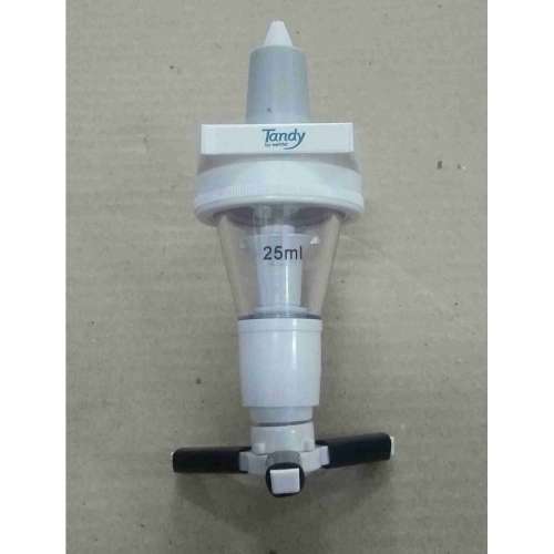 Single commercial  optic spirit tot measure dispenser.