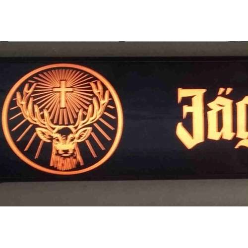 Jagermeister. Pub,bar, man cave,  advert light box . LED.